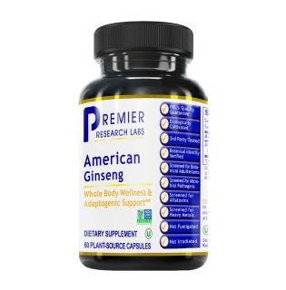 American ginseng capsules