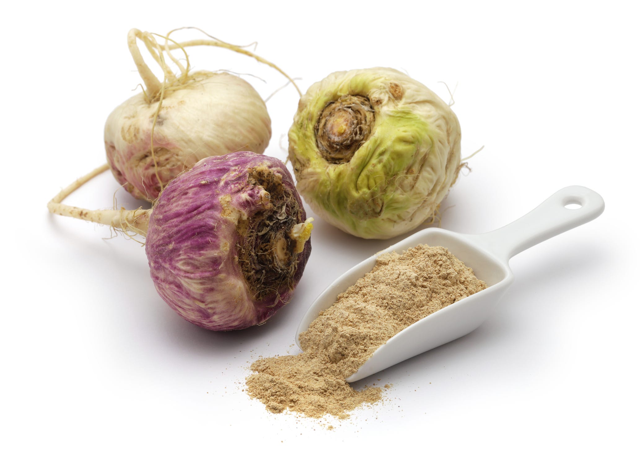 Image of raw maca root